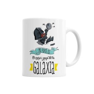 Taza El mejor Papá de la Galaxia Star Wars Tazas - La Cesta Mágica