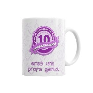 Taza Eres una Profe Genial Tazas - La Cesta Mágica