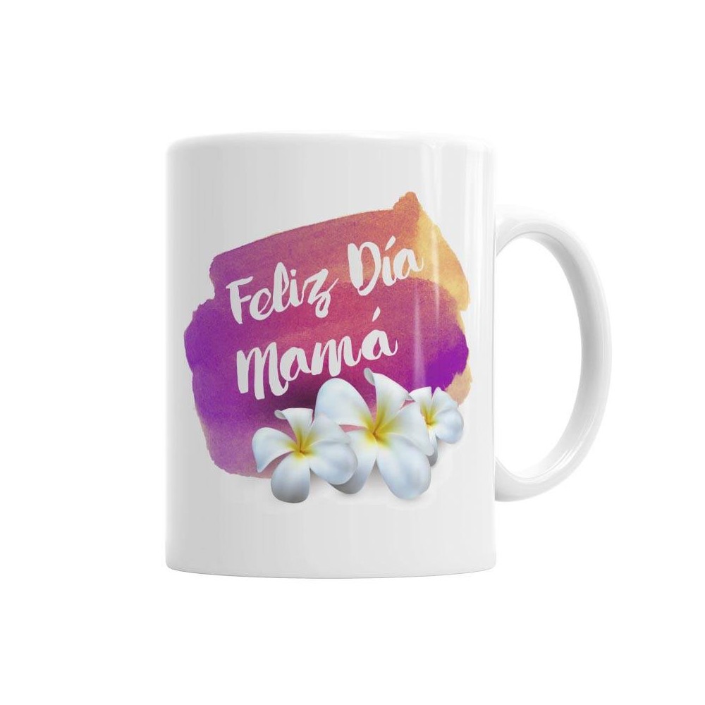 Taza Feliz Día Mamá Tazas - La Cesta Mágica