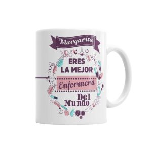 Taza Para la Mejor Enfermera I Tazas - La Cesta Mágica