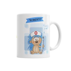 Taza Para el Mejor Enfermero del Mundo Entero Tazas - La Cesta Mágica