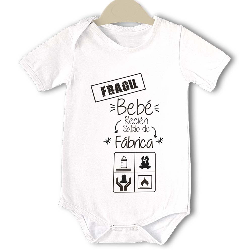 Body original para Bebé, Frágil bebé bodys - La Cesta Mágica
