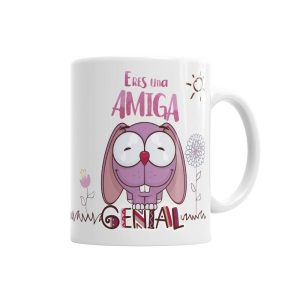 Taza para una Amiga Genial Tazas - La Cesta Mágica