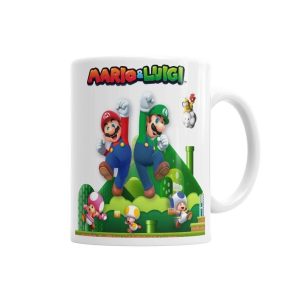 Taza Mario & Luigi Tazas - La Cesta Mágica