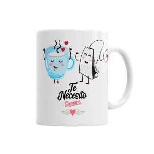 Taza Enamorados - Para él Tazas - La Cesta Mágica