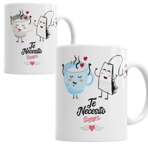 Tazas Enamorados - Pack Tazas - La Cesta Mágica