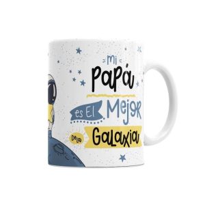 Taza Mejor Papá de la Galaxia Tazas - La Cesta Mágica