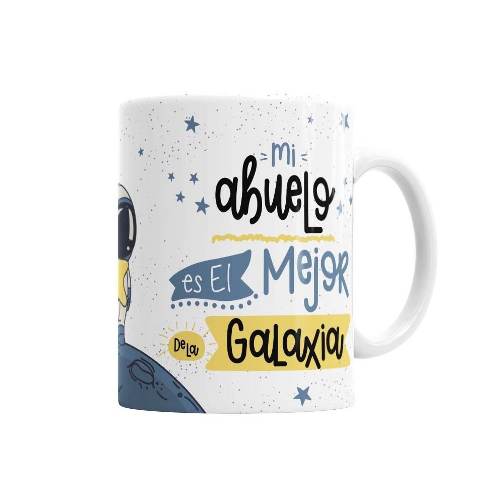 Taza Mejor Abuelo de la Galaxia Tazas - La Cesta Mágica