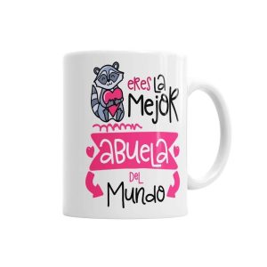 Taza mejor abuela del mundo Tazas - La Cesta Mágica