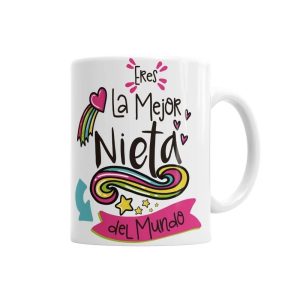 Taza para la mejor Nieta del Mundo Tazas - La Cesta Mágica