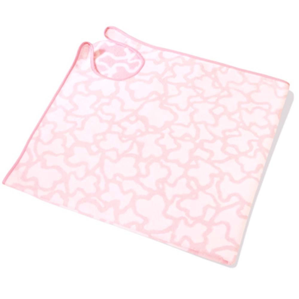 Toalla de Baño Baby Tous Rosa Para el Baño - La Cesta Mágica