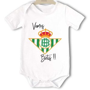 Body para Bebé, Escudo Vamos Betis Bodys - La Cesta Mágica
