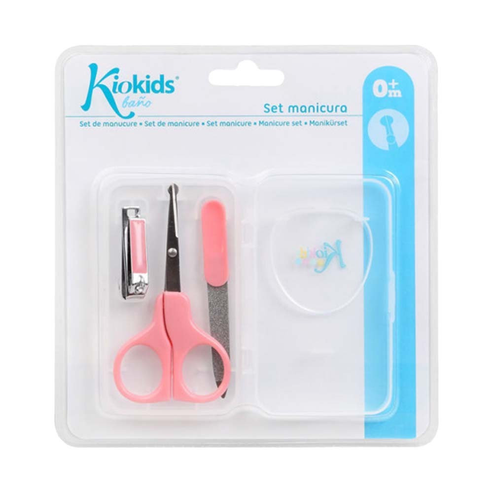 Set de Manicura Kiokids Celeste Solo Stock - La Cesta Mágica