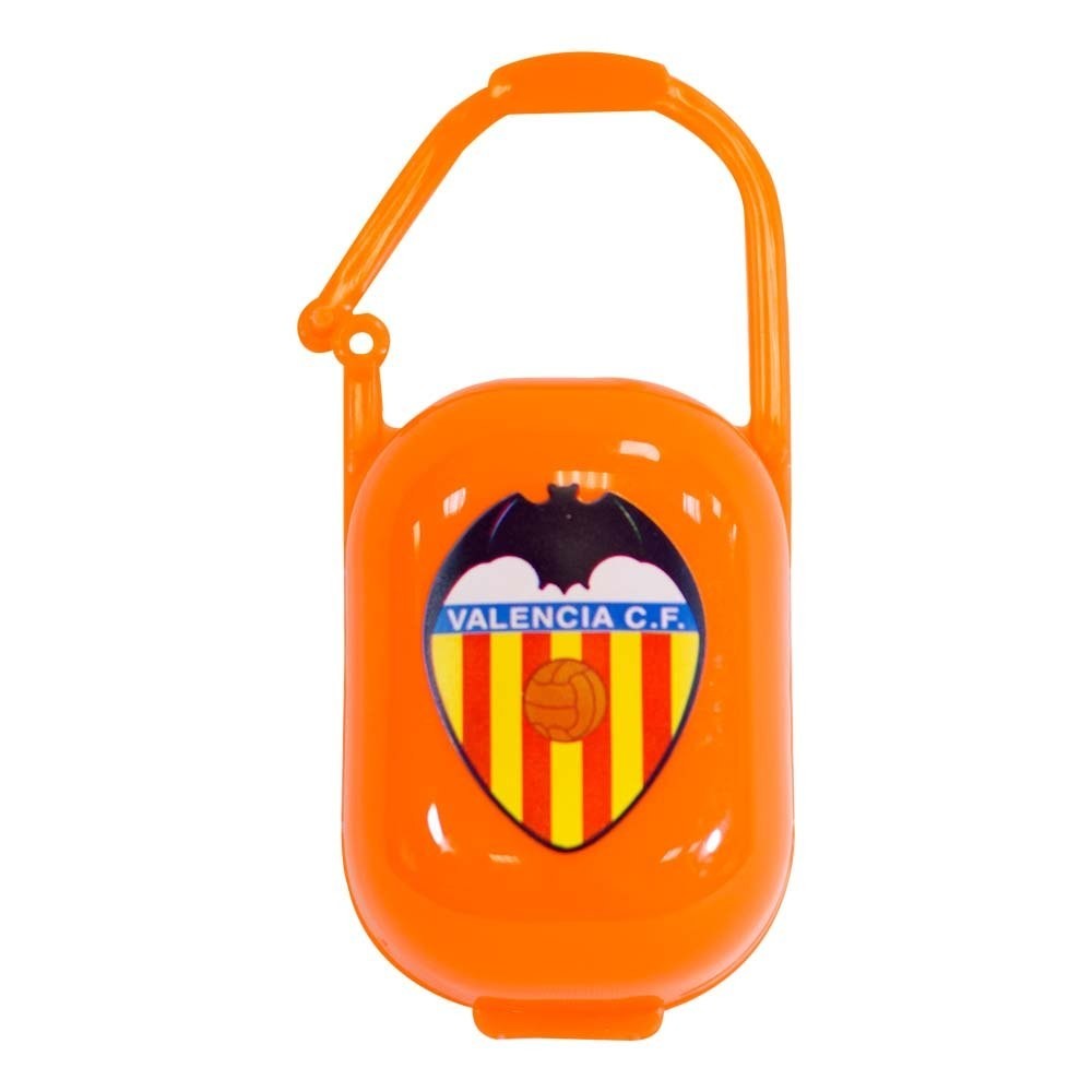 Chupete y Porta Chupete Valencia C.F. Solo Stock - La Cesta Mágica