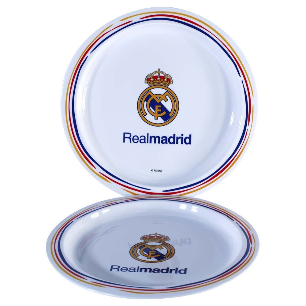 Plato Llano Real Madrid Solo Stock - La Cesta Mágica