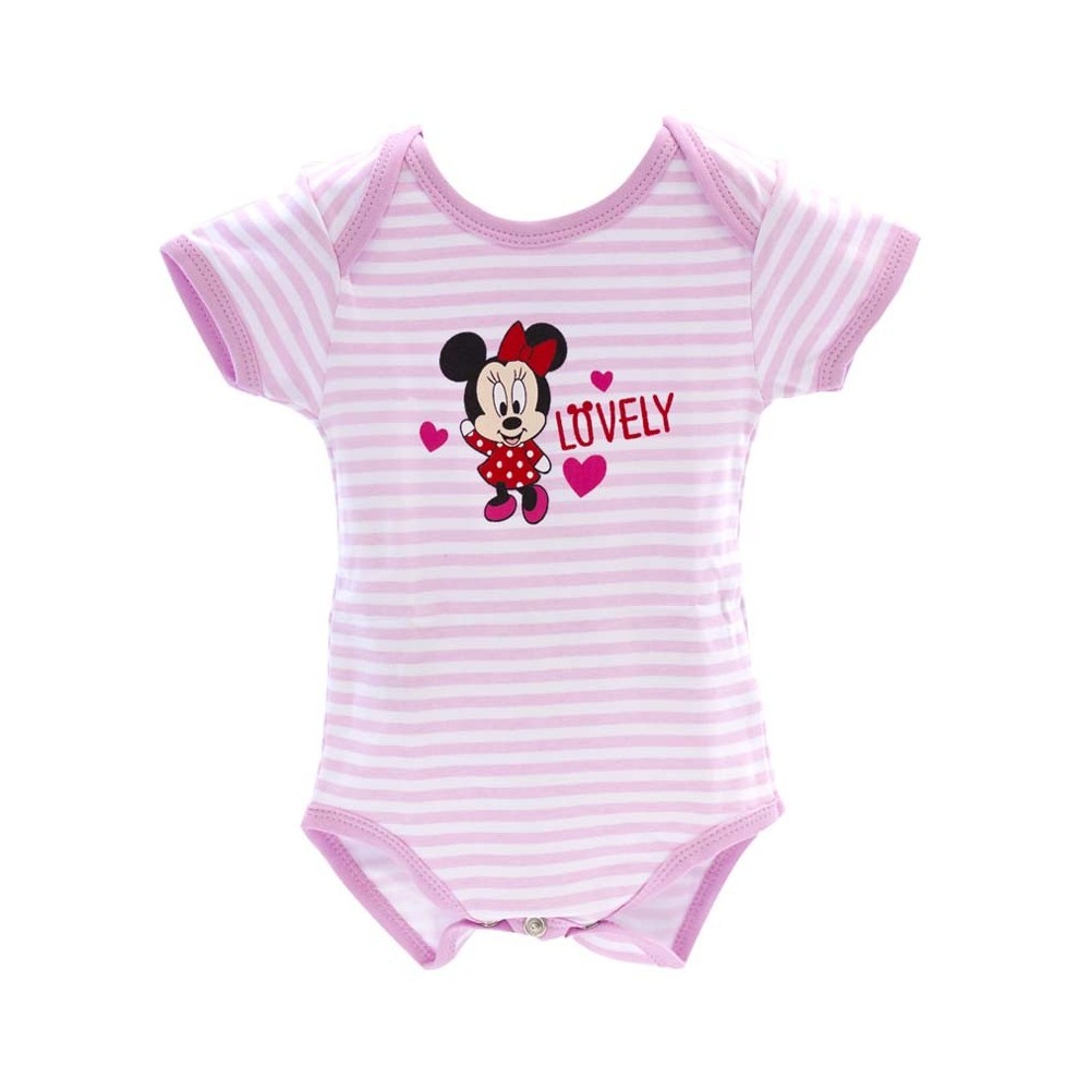 Conjunto 3 Piezas Lovely Minnie - Disney Solo Stock - La Cesta Mágica