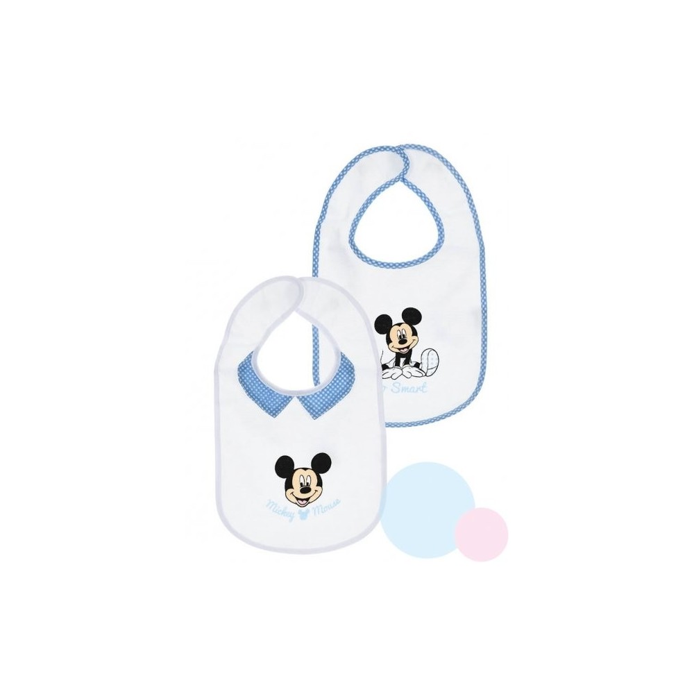 Pack Baberos Mickey Alimentacion y Lactancia - La Cesta Mágica
