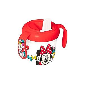 Taza Aprendizaje Minnie Disney Color Bows Alimentacion y Lactancia - La Cesta Mágica