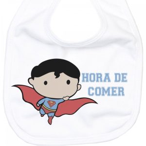 Babero Super Man baberos - La Cesta Mágica