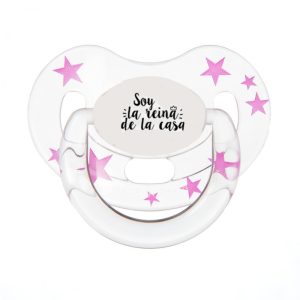 Chupete Boann Soy la Reina de la casa Alimentacion y Lactancia - La Cesta Mágica
