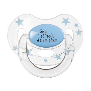 Chupete Boann Soy el Rey de la casa Alimentacion y Lactancia - La Cesta Mágica