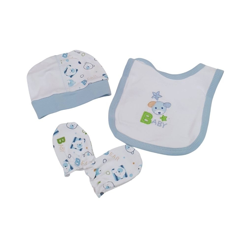 Set Nacimiento completo Recién Nacido-azul Solo Stock - La Cesta Mágica
