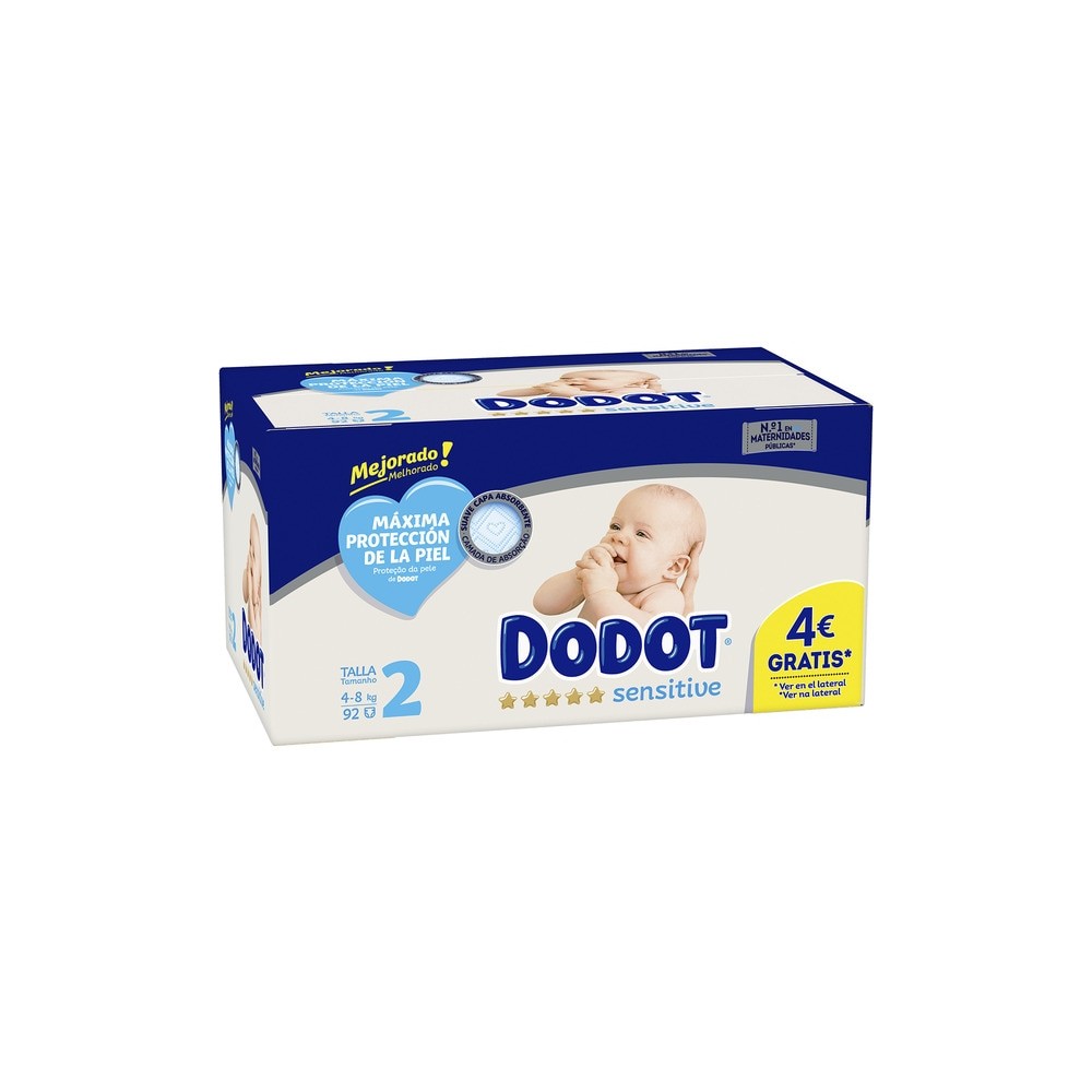 Pañales Dodot talla 2 Solo Stock - La Cesta Mágica