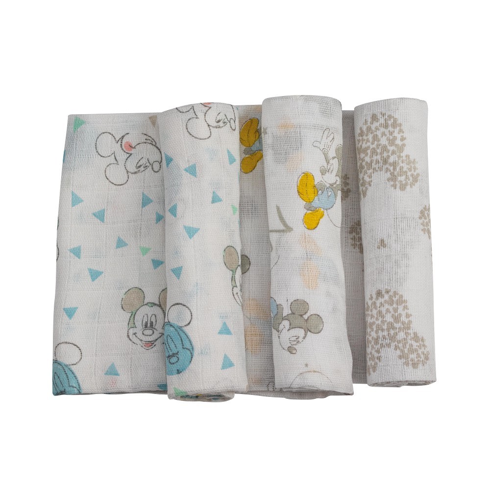 Muselinas grandes MiCKEY 80X80 Solo Stock - La Cesta Mágica