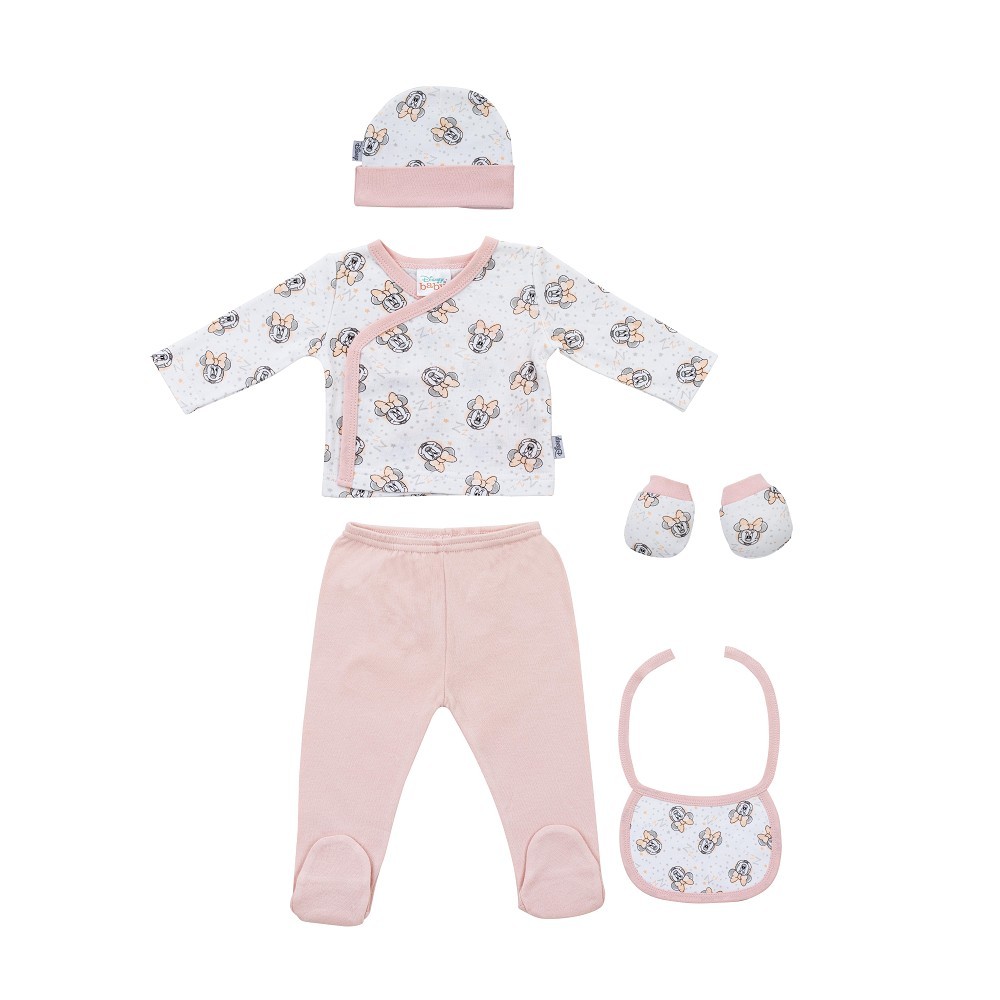 Conjunto 5 pzs Disney Minnie Solo Stock - La Cesta Mágica