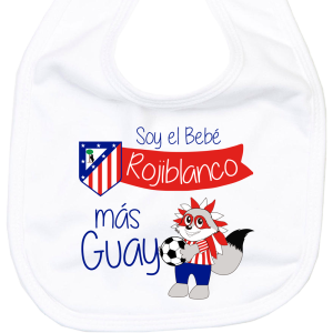 Babero Original Atletico de Madrid Baberos - La Cesta Mágica