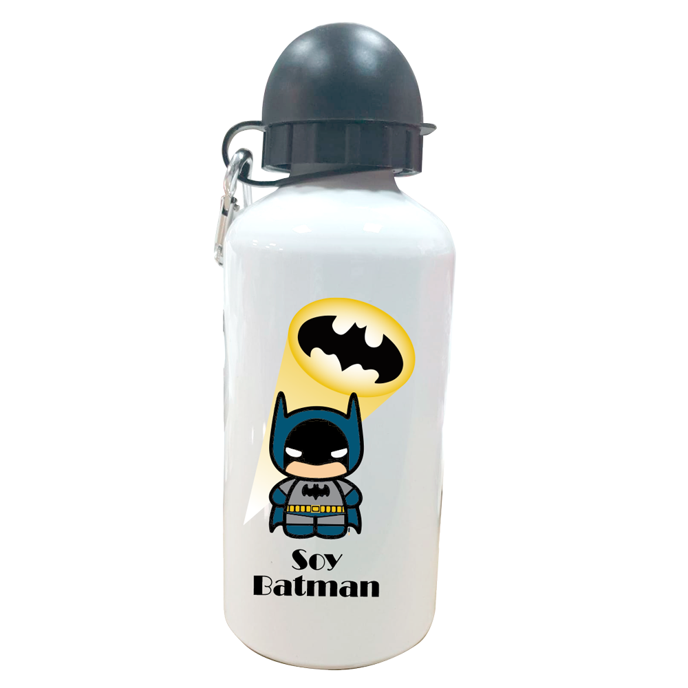 Botella Personalizada Batman Botellas aluminio - La Cesta Mágica