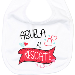 Babero Abuela al Rescate baberos - La Cesta Mágica