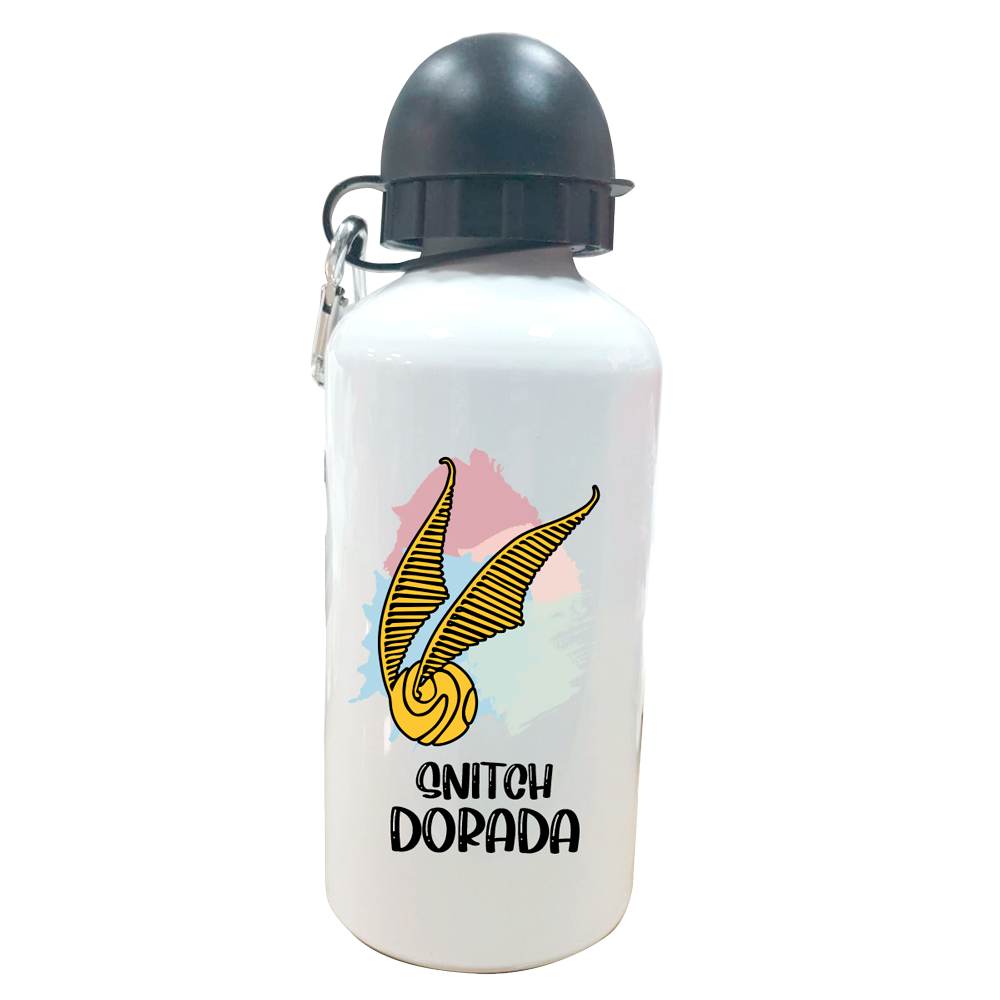 Botella Personalizada Snitch Botellas aluminio - La Cesta Mágica