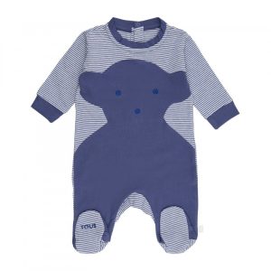 Pelele Risc Baby Tous Azul Ropa Bebé - La Cesta Mágica