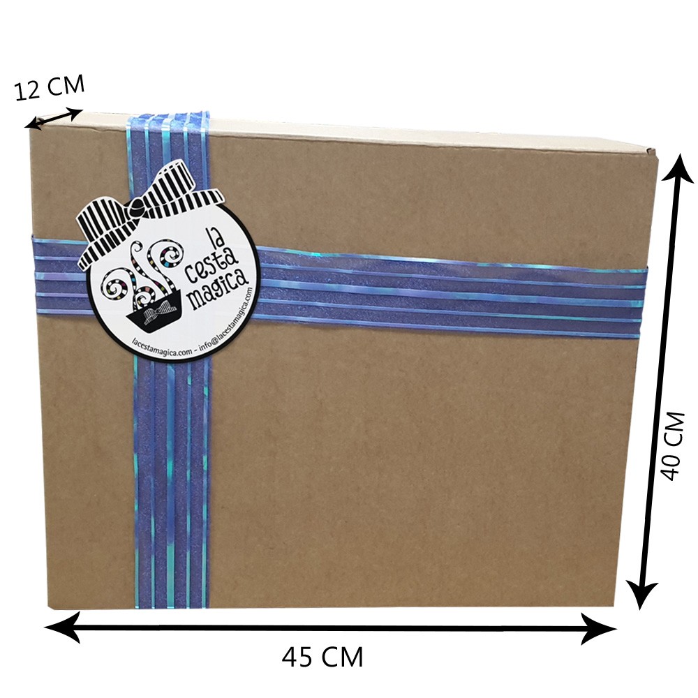 Caja regalo bebe personalizado Solo Stock - La Cesta Mágica
