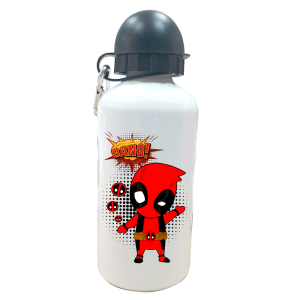 Botella Personalizada Deadpool Botellas aluminio - La Cesta Mágica