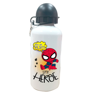 Botella Personalizada Spiderman Botellas aluminio - La Cesta Mágica
