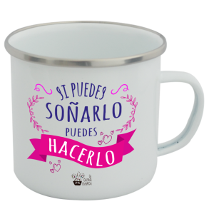 Taza Vintage Si Puedes Soñarlo Tazas Vintage - La Cesta Mágica