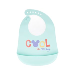 Babero Silicona Cool Mickey Alimentacion y Lactancia - La Cesta Mágica