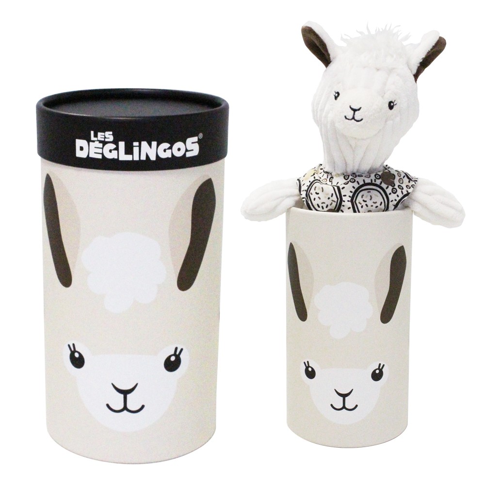 Peluche en caja Muchachos la llama 33cm Peluches y Mas - La Cesta Mágica