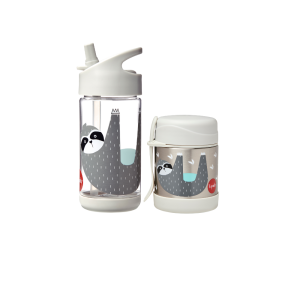 Pack Perezoso 3Sprouts Alimentacion y Lactancia - La Cesta Mágica