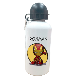 Botella Personalizada Iron Man Botellas aluminio - La Cesta Mágica