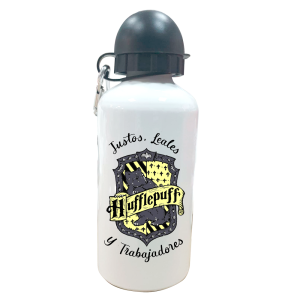 Botella Personalizada Hufflepuff Botellas aluminio - La Cesta Mágica