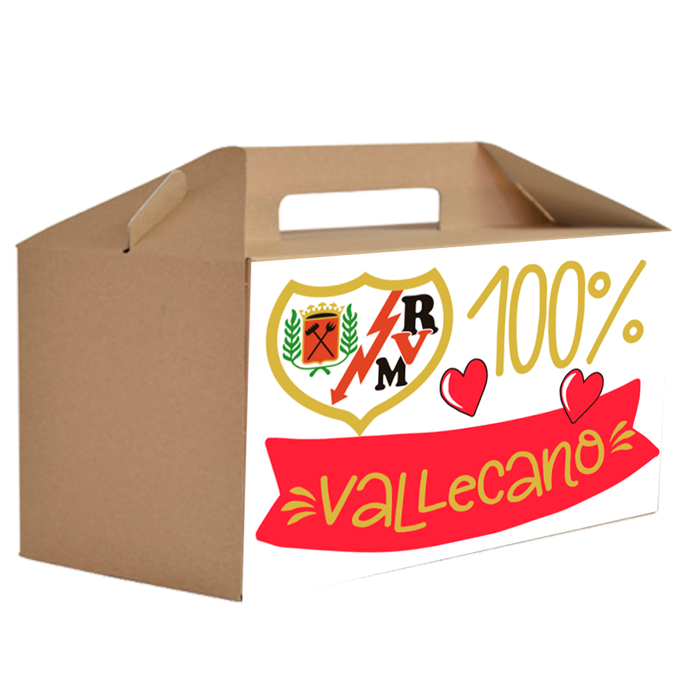 Caja Regalo Bebé Rayo Vallecano Canastillas para bebes - La Cesta Mágica