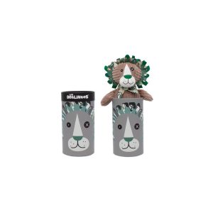 Peluche en caja Jelecros el León 33cm Peluches y Mas - La Cesta Mágica