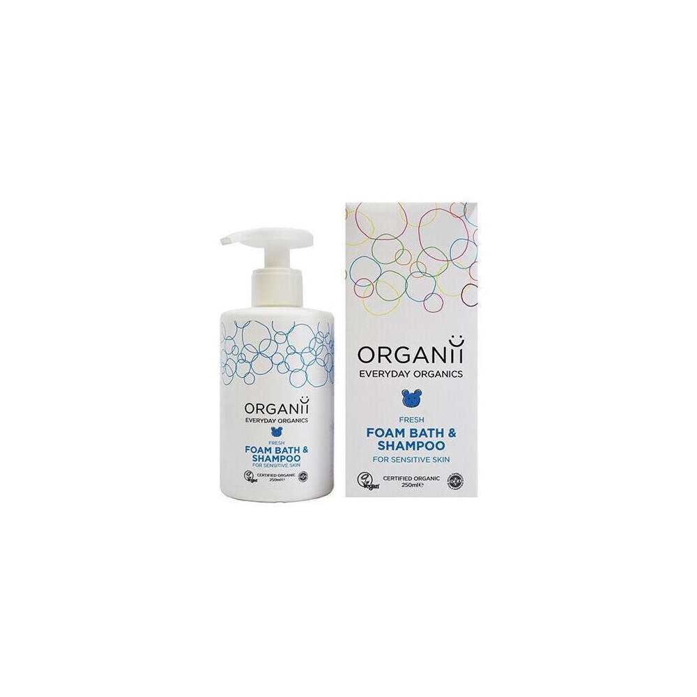 Gel de baño y Shampo Organii 250ml Para el Baño - La Cesta Mágica