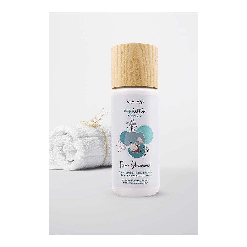 Shampoo - Gel Suave NAÀY 200ml Para el Baño - La Cesta Mágica