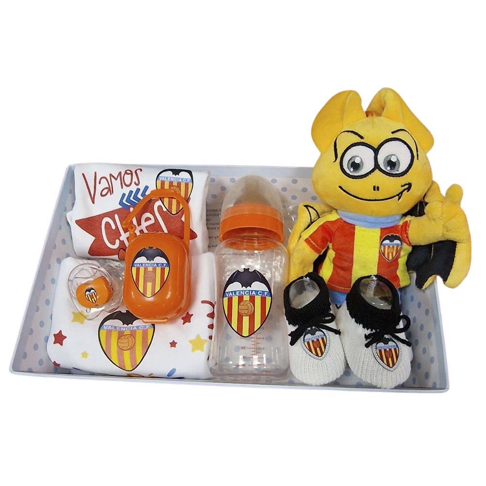 Cesta Regalo Bebé Valencia CF Canastillas para bebes - La Cesta Mágica
