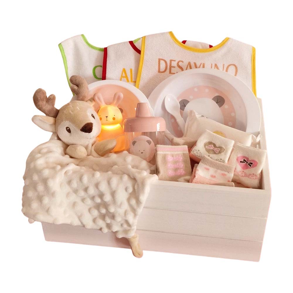 Cesta Bebé Cofre del Tesoro Canastillas para bebes - La Cesta Mágica
